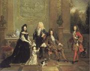Louis XIV and his Heirs French school